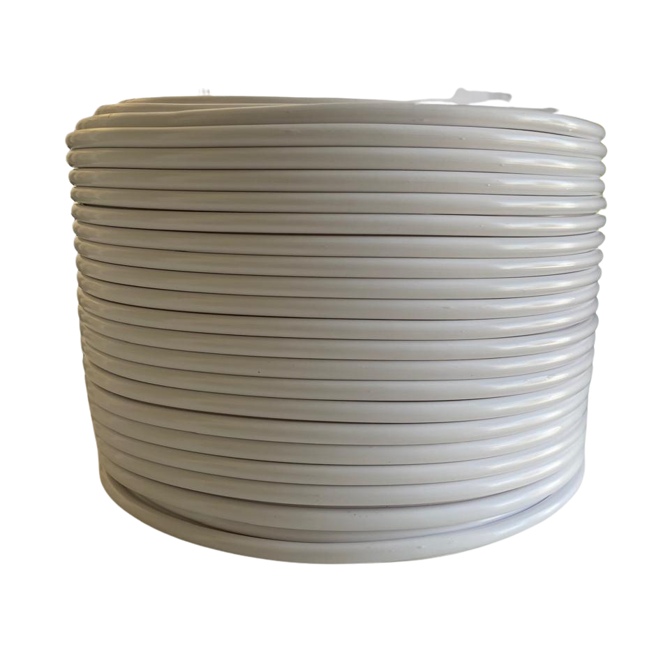 MANGUERA BLANCA ATOXICA 1/4" ROLLO 100 MTS